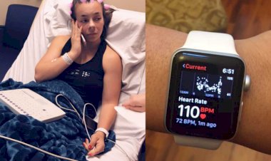 இளைஞர் உயிரை காப்பாற்றிய ஆப்பிள் வாட்ச்.!